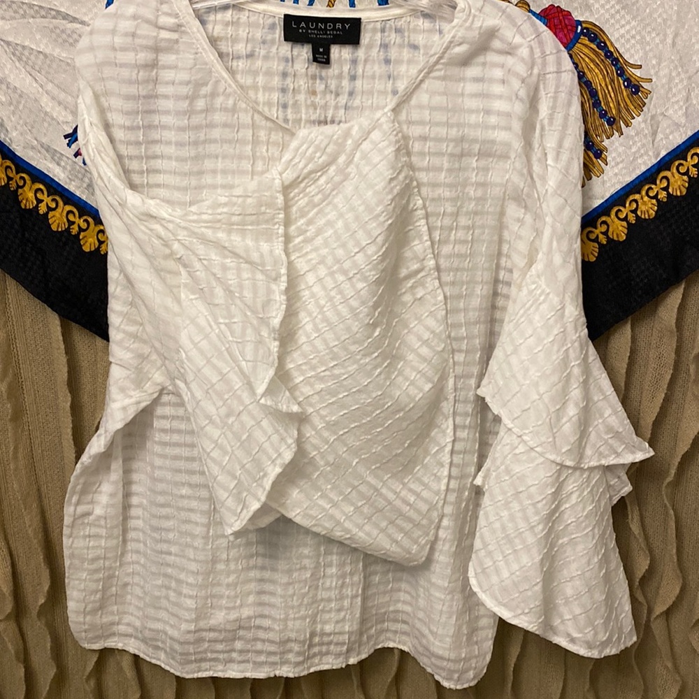 Bell Sleeve Blouse size M